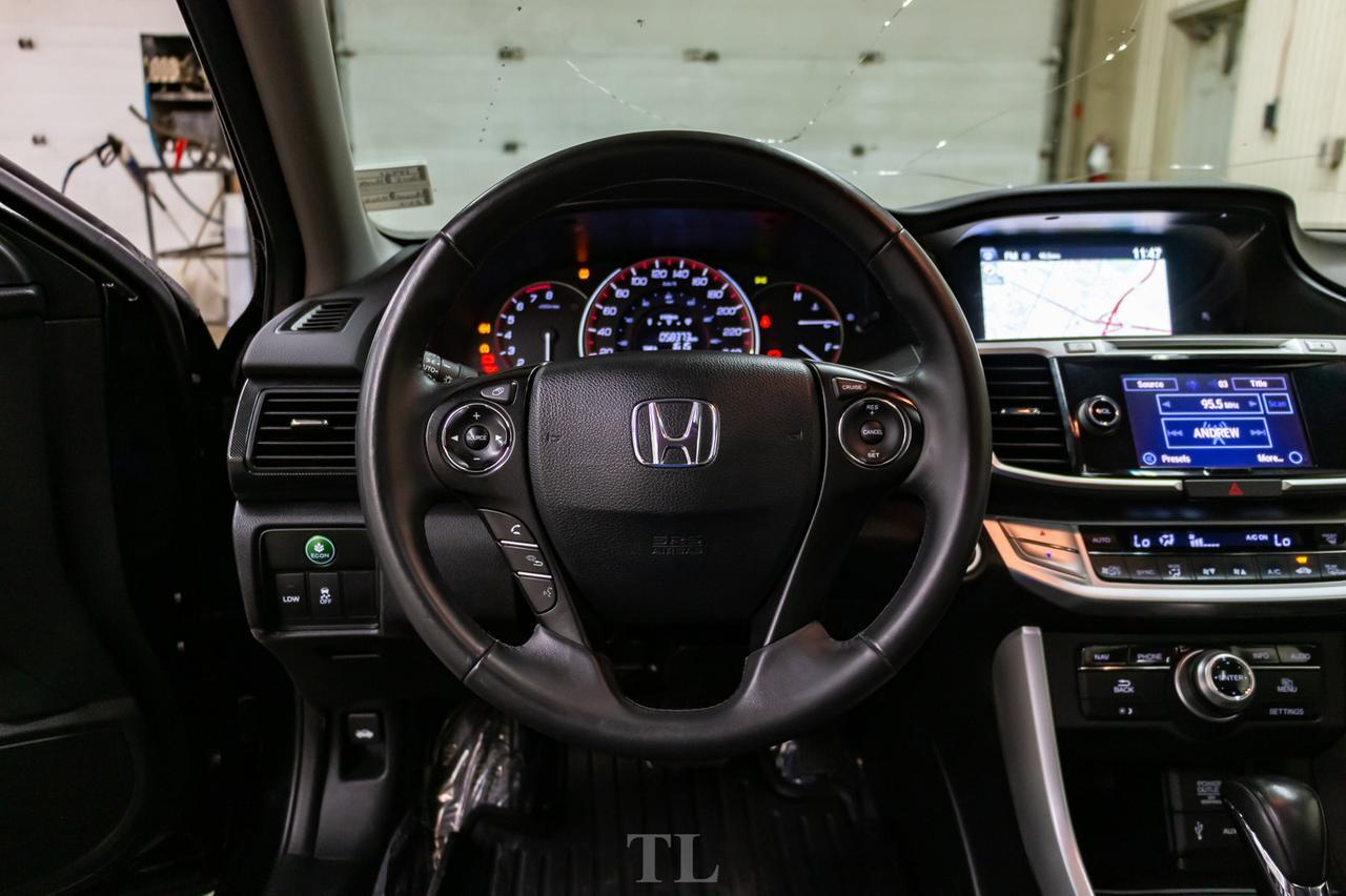 2015 Honda Accord EX-L Coupe Leather Roof Nav BCam Red Deer AB