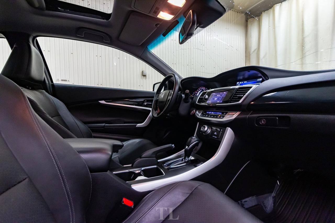 2015 Honda Accord EX-L Coupe Leather Roof Nav BCam Red Deer AB