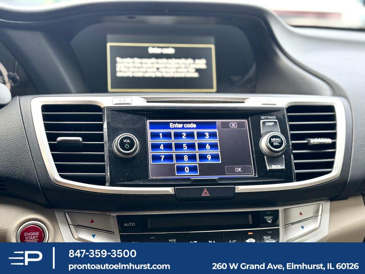 2015 Honda Accord EX-L Elmhurst IL