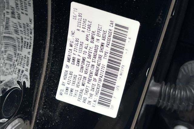 2015 Honda Accord EX Roseville CA