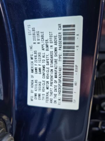 2015 Honda Accord LX San Antonio TX