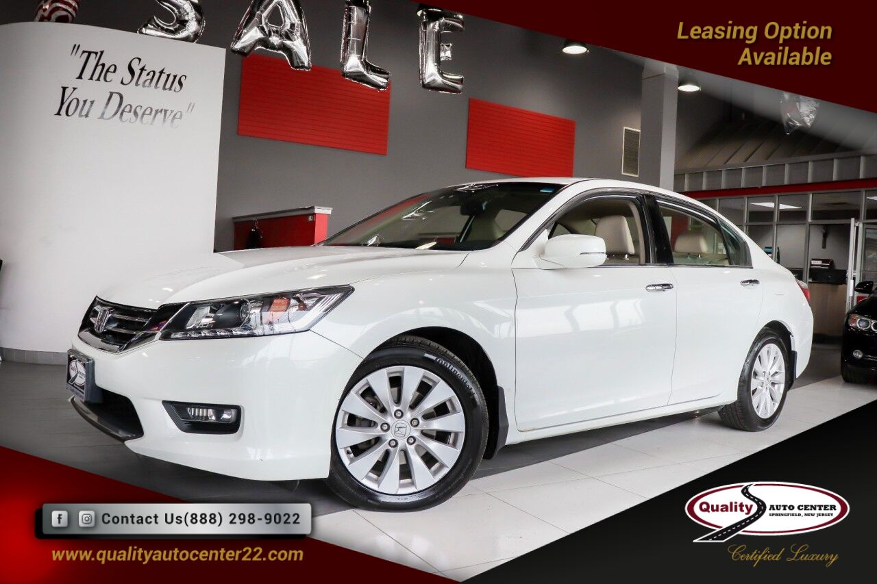 2015 Honda Accord Sedan EX-L Back-Up Camera, Front Collision Warming, Lane Assist Springfield NJ 2015 Honda Accord Sedan EX-L Back-Up Camera, Front Collision Warming, Lane Assist Springfield NJ