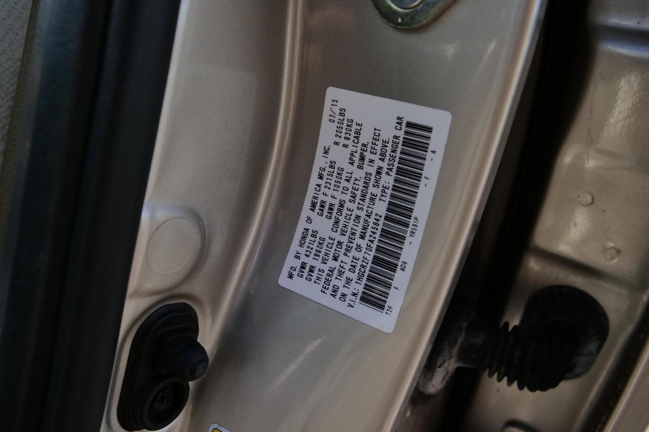 2015 Honda Accord Sedan EX / Sunroof / Remote Keyless Entry! High Point NC