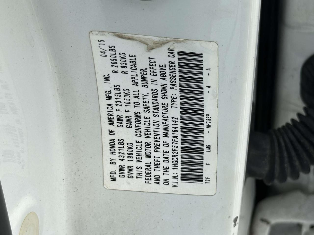 2015 Honda Accord Sport Alexandria VA