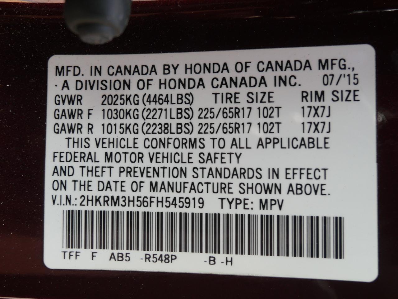 2015 Honda CR-V EX San Juan TX