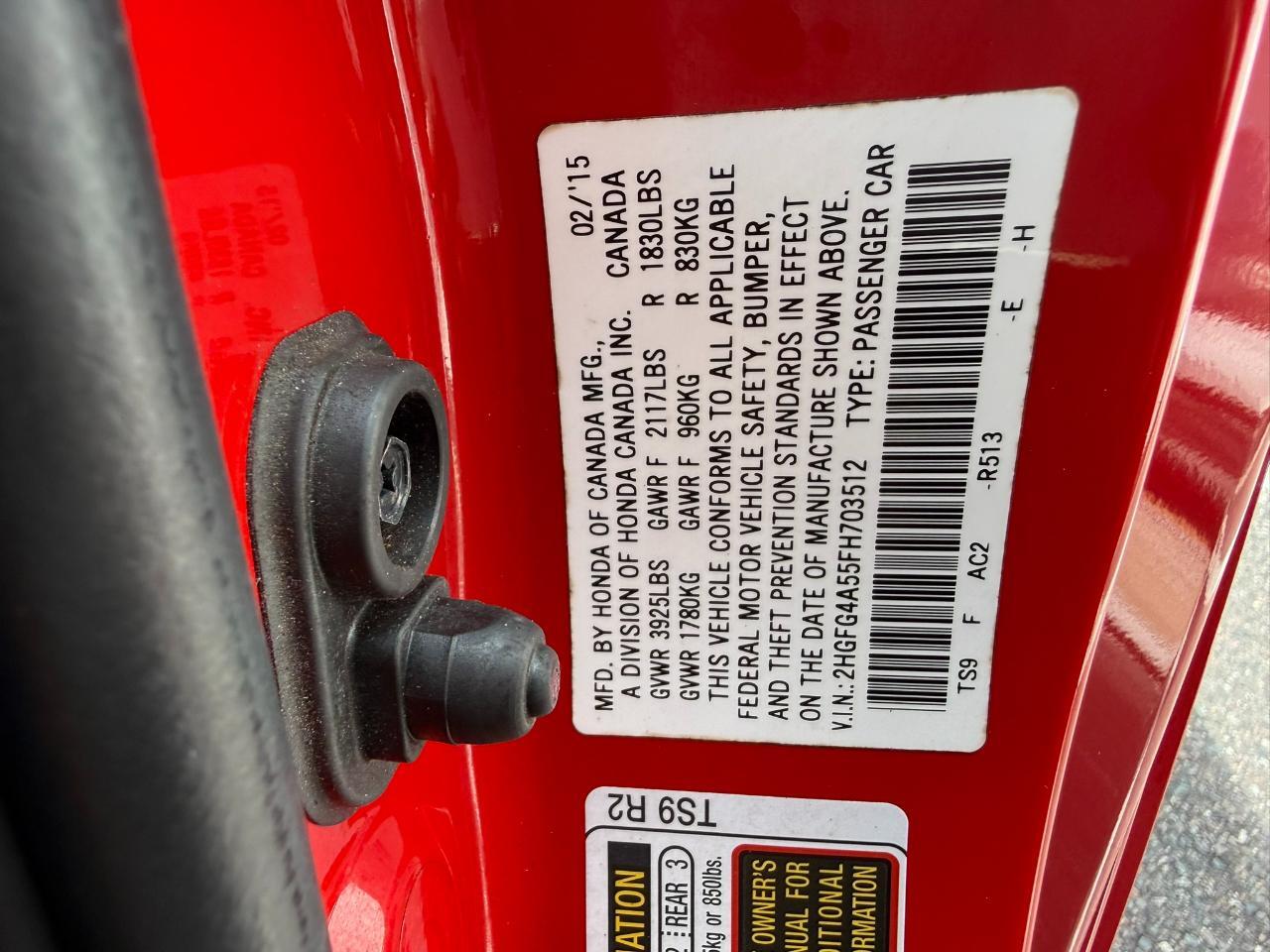 2015 Honda Civic Coupe 2dr Man Si Jacksonville FL