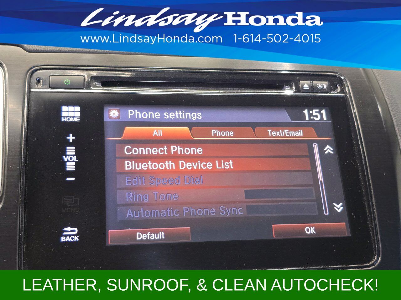 2015 Honda Civic EX-L Columbus OH