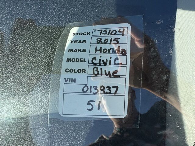 2015 Honda Civic LX Jacksonville FL