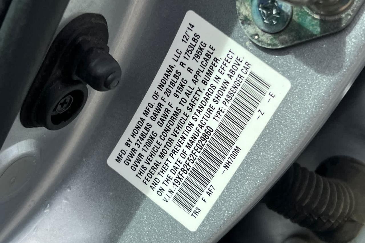 2015 Honda Civic LX Roseville CA