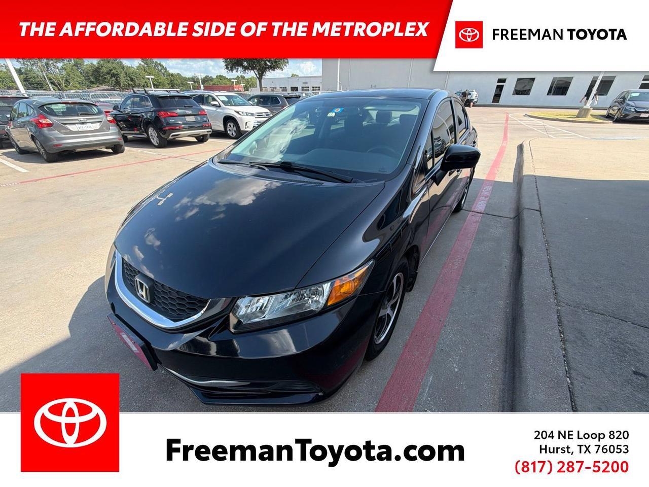 2015 Honda Civic Sedan SE Hurst TX