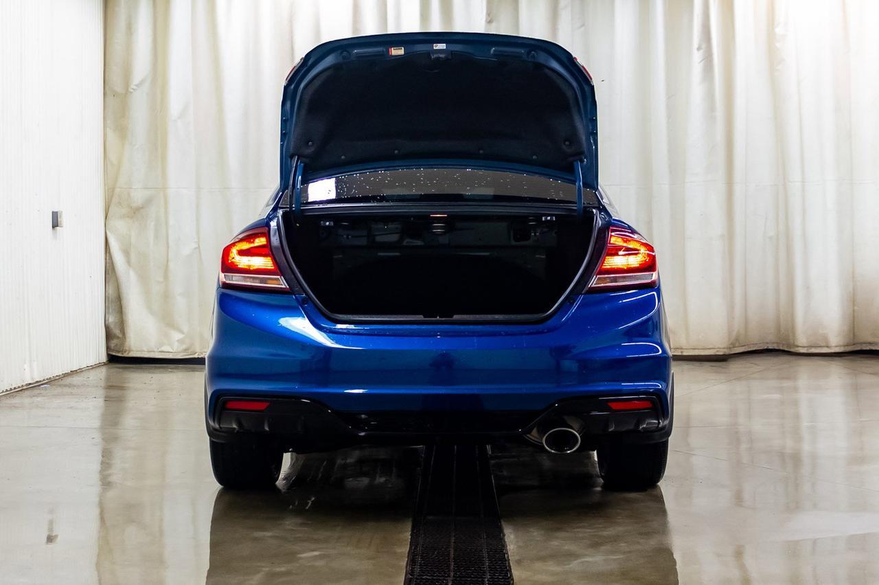 2015 Honda Civic Si Manual Nav Roof BCam Red Deer AB