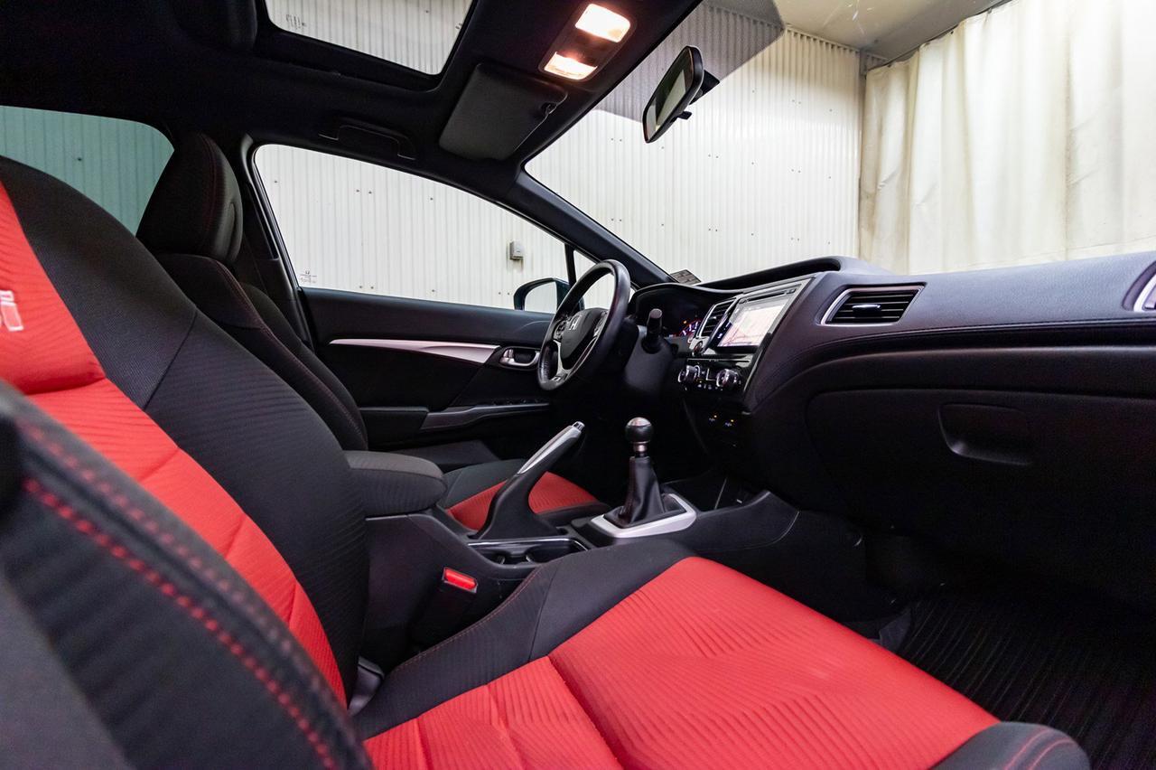 2015 Honda Civic Si Manual Nav Roof BCam Red Deer AB