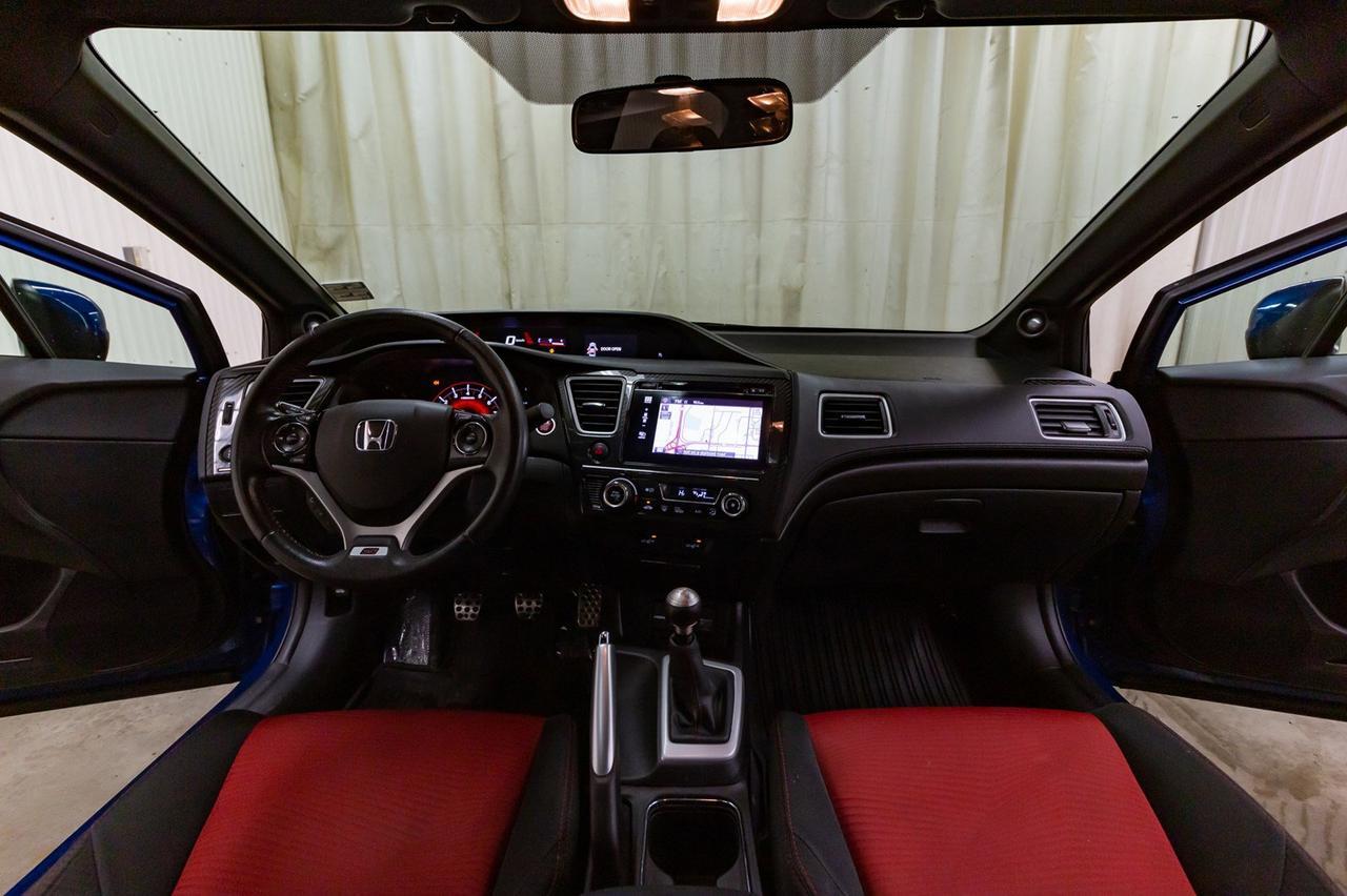 2015 Honda Civic Si Manual Nav Roof BCam Red Deer AB