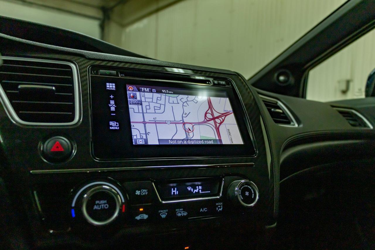 2015 Honda Civic Si Manual Nav Roof BCam Red Deer AB