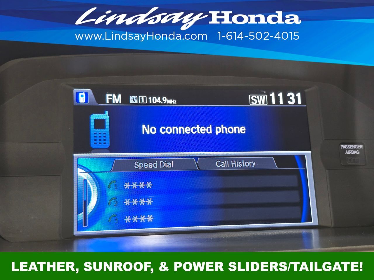 2015 Honda Odyssey EX-L Columbus OH
