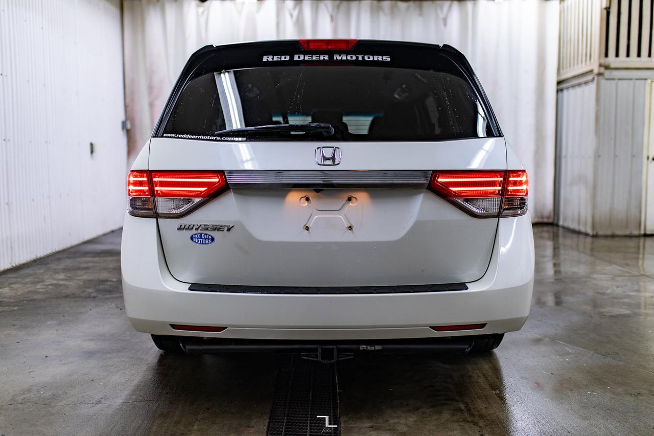 2015 Honda Odyssey EX Leather HSeat Power Doors Red Deer AB
