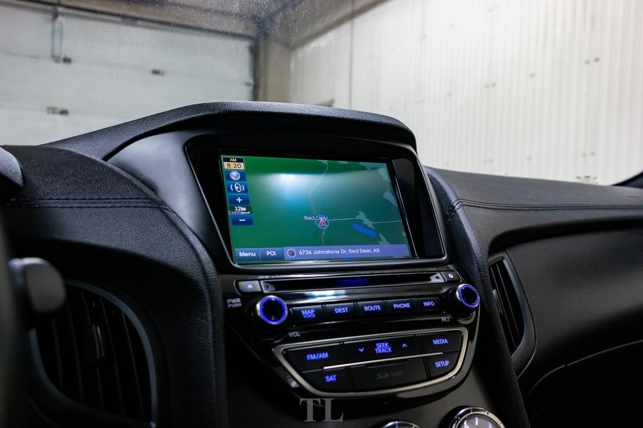 2015 Hyundai Genesis Coupe GT Tech Pkg. Leather Roof Nav BCam Red Deer AB