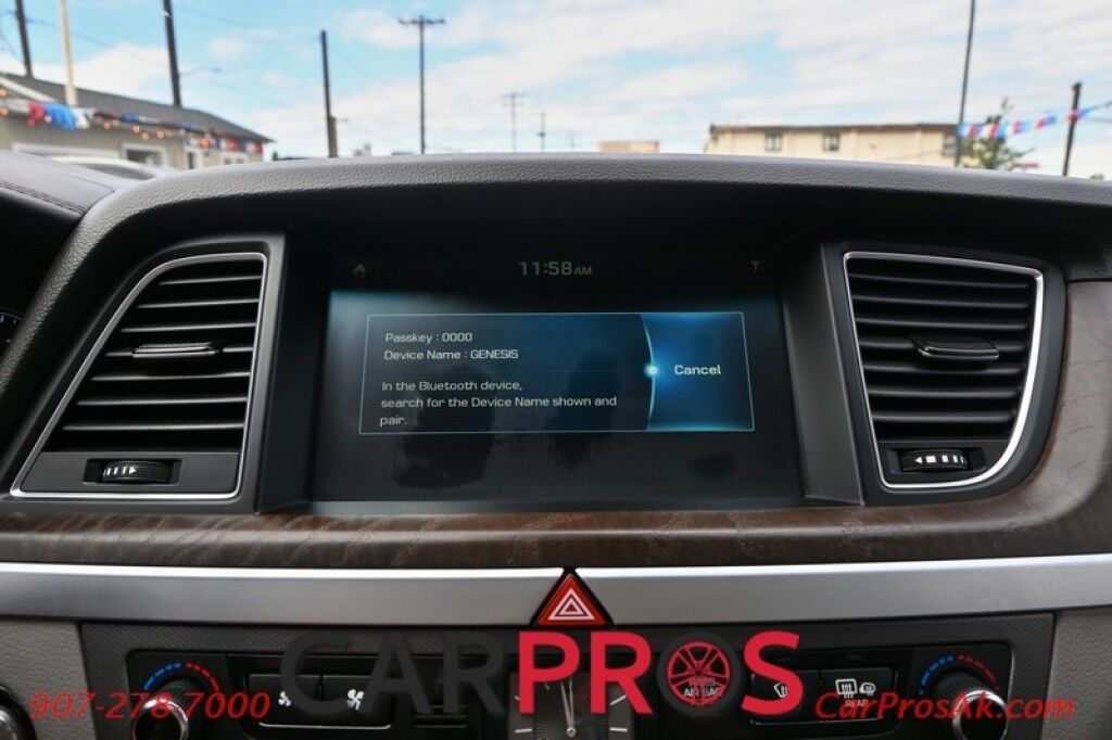 2015 Hyundai Genesis Ultimate Pkg - AWD - Front & Rear Heated Leather Seats - Heated Steering Wheel - Bluetooth - Panoramic Sunroof - Heads Up Display - HID Headlights - Navigation Anchorage AK