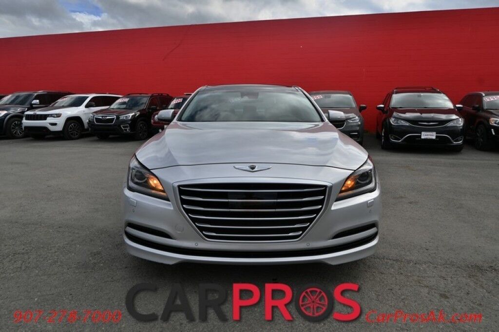 2015 Hyundai Genesis Ultimate Pkg - AWD - Front & Rear Heated Leather Seats - Heated Steering Wheel - Bluetooth - Panoramic Sunroof - Heads Up Display - HID Headlights - Navigation Anchorage AK