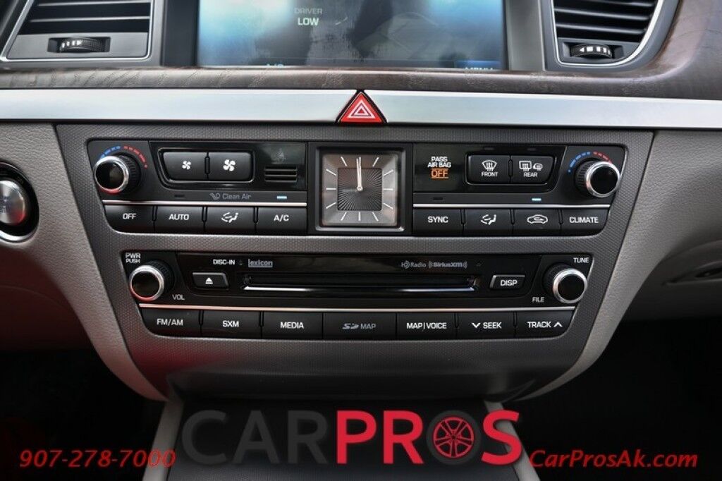 2015 Hyundai Genesis Ultimate Pkg - AWD - Front & Rear Heated Leather Seats - Heated Steering Wheel - Bluetooth - Panoramic Sunroof - Heads Up Display - HID Headlights - Navigation Anchorage AK