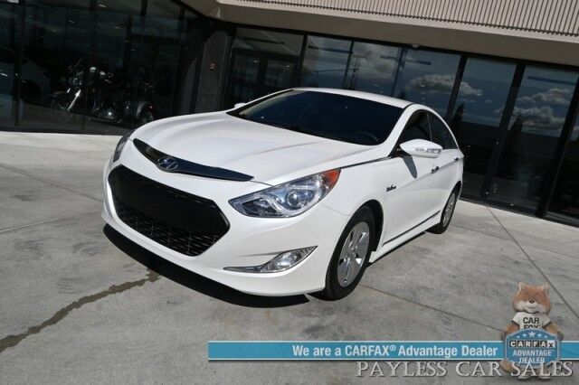 2015 Hyundai Sonata Hybrid / Power Mirrors, Windows & Locks / Heated Front Cloth Bucket Seats / Bluetooth / Backup Camera / Keyless Entry & Start / Cruise Control / Aux & USB Inputs / Only 57K Miles / 40 MPG Anchorage AK