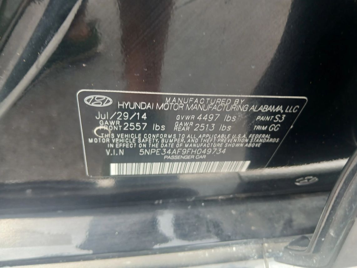 2015 Hyundai Sonata Sport Sedan 4D Maitland FL