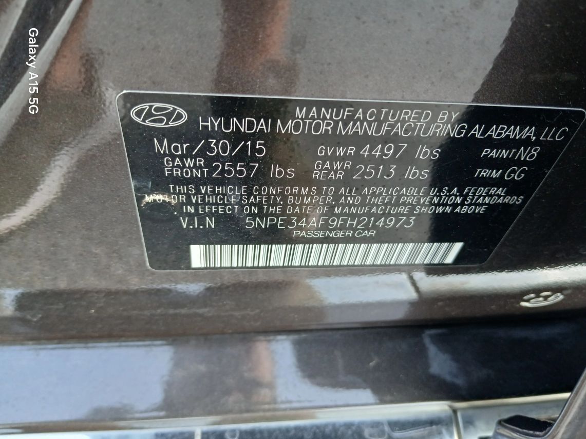 2015 Hyundai Sonata Sport Sedan 4D Maitland FL