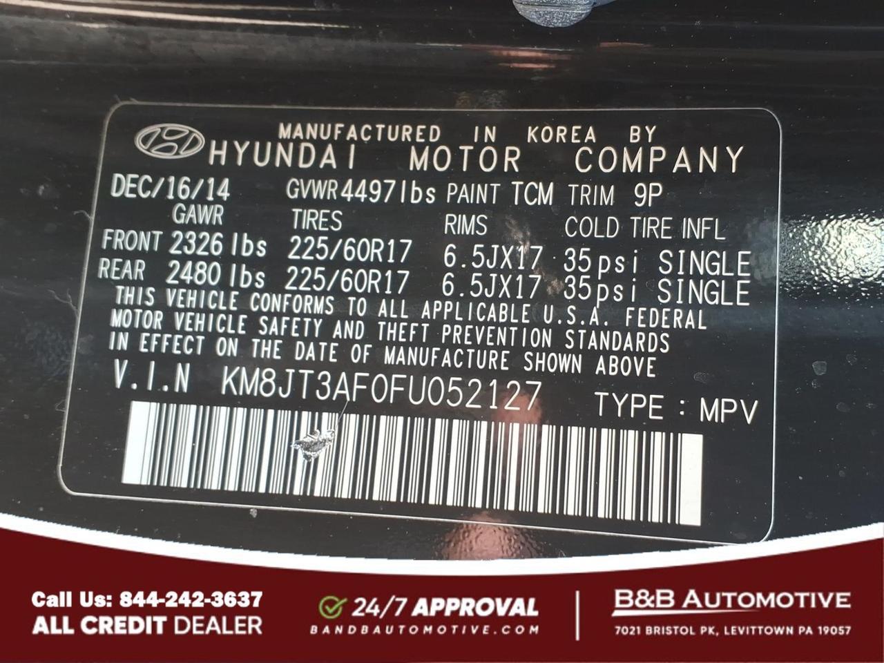 2015 Hyundai TUCSON GLS Levittown PA