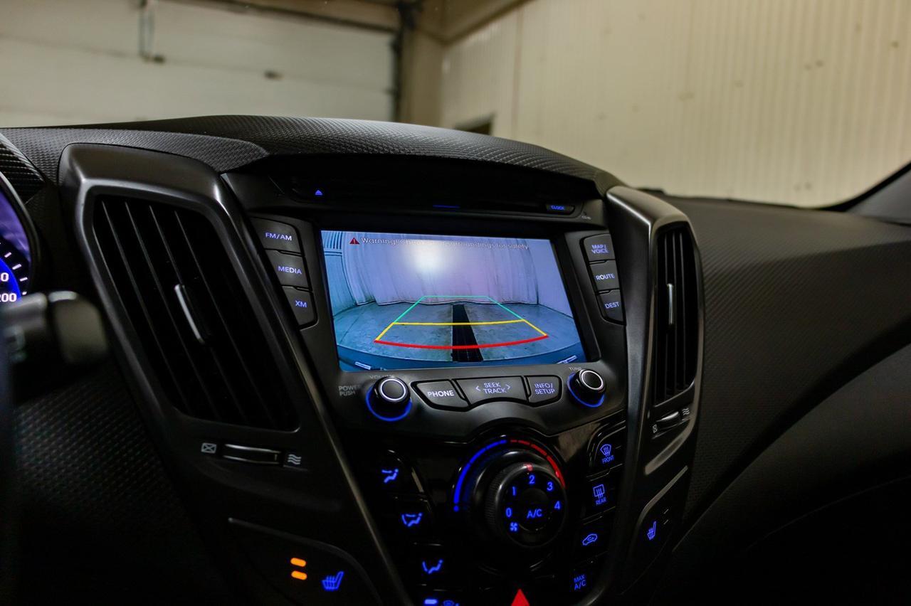 2015 Hyundai Veloster Turbo Tech Leather Roof Nav Red Deer AB