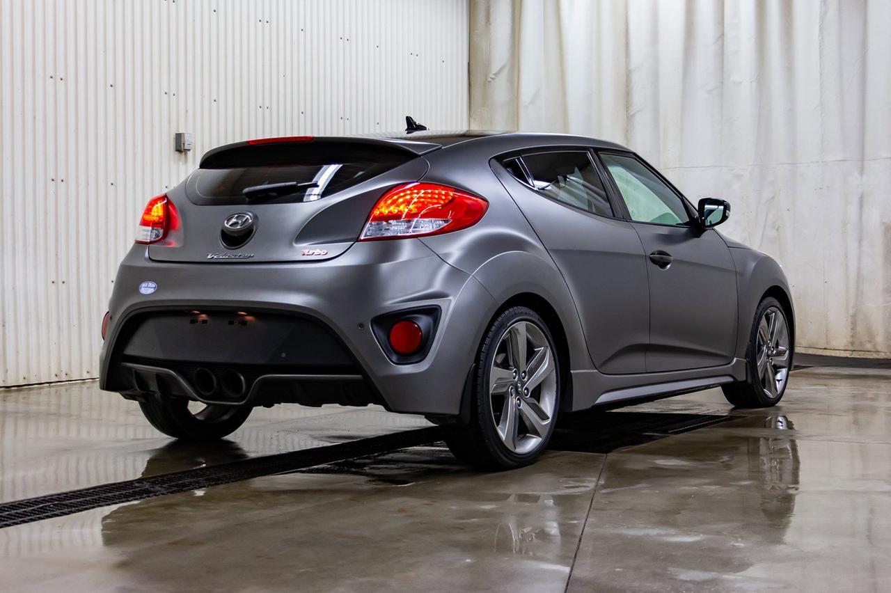 2015 Hyundai Veloster Turbo Tech Leather Roof Nav Red Deer AB