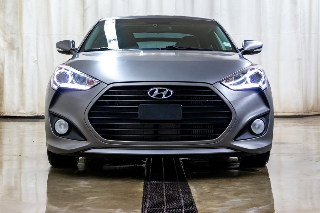 2015 Hyundai Veloster Turbo Tech Leather Roof Nav Red Deer AB