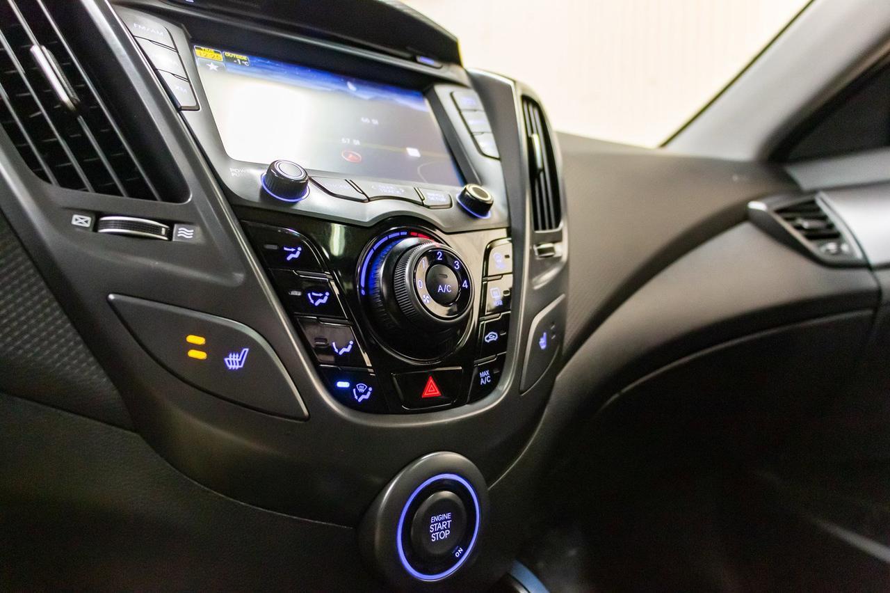 2015 Hyundai Veloster Turbo Tech Leather Roof Nav Red Deer AB