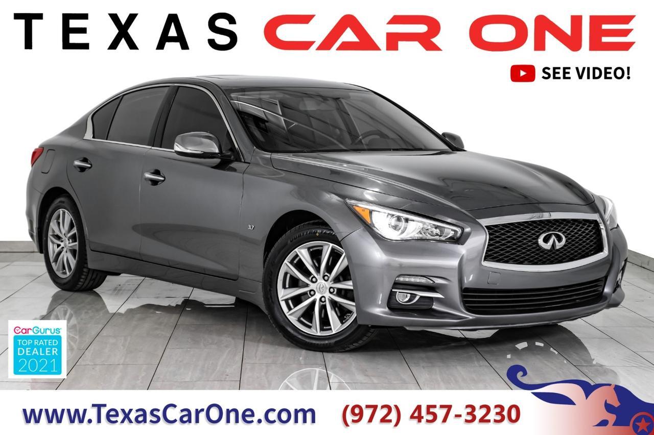 2015 INFINITI Q50 AWD SUNROOF LEATHER SEATS REAR CAMERA KEYLESS START BLUETOOTH POWER SEATS