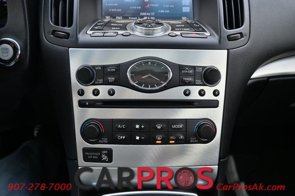 2015 INFINITI Q60 Coupe - AWD - Sport & Premium Pkg - Power & Heated Leather Seats - Sunroof - Navigation - Bose Speakers - Bluetooth - Backup Camera - Keyless Entry & Start - HID Headlamps - Low Miles Anchorage AK