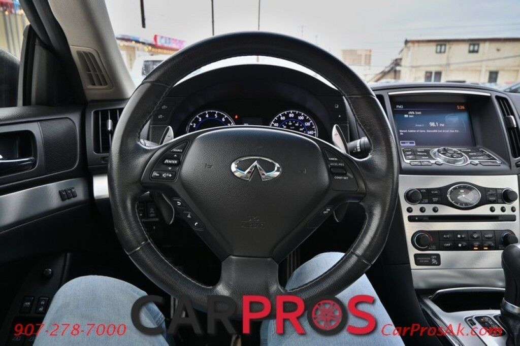 2015 INFINITI Q60 Coupe - AWD - Sport & Premium Pkg - Power & Heated Leather Seats - Sunroof - Navigation - Bose Speakers - Bluetooth - Backup Camera - Keyless Entry & Start - HID Headlamps - Low Miles Anchorage AK