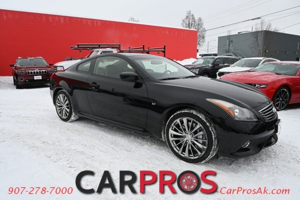 2015 INFINITI Q60 Coupe - AWD - Sport & Premium Pkg - Power & Heated Leather Seats - Sunroof - Navigation - Bose Speakers - Bluetooth - Backup Camera - Keyless Entry & Start - HID Headlamps - Low Miles Anchorage AK