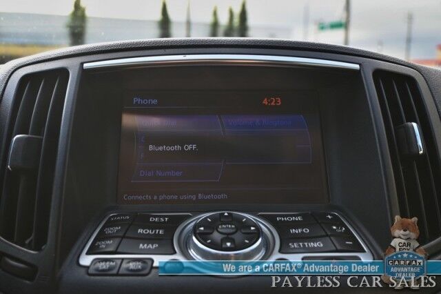 2015 INFINITI Q60 Coupe / AWD / Sport Pkg / Premium Pkg / Power & Heated Leather Seats / Sunroof / Navigation / Bose Speakers / Bluetooth / Backup Camera / Keyless Entry & Start / HID Headlamps / Low Miles Anchorage AK