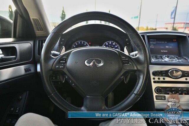 2015 INFINITI Q60 Coupe / AWD / Sport & Premium Pkg / Coupe / Power & Heated Leather Seats / Sunroof / Navigation / Bose Speakers / Bluetooth / Backup Camera / Keyless Entry & Start / HID Headlamps / Low Miles Anchorage AK