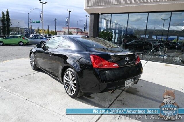 2015 INFINITI Q60 Coupe / AWD / Sport & Premium Pkg / Coupe / Power & Heated Leather Seats / Sunroof / Navigation / Bose Speakers / Bluetooth / Backup Camera / Keyless Entry & Start / HID Headlamps / Low Miles Anchorage AK