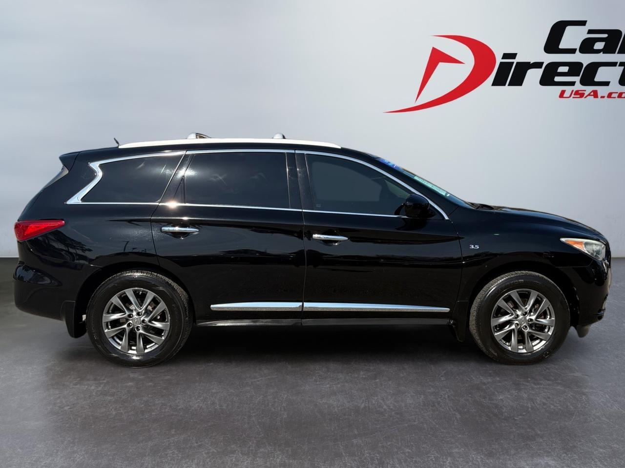 2015 INFINITI QX60 SUNROOF, DRIVE MODES, 3RD ROW SEATS, 2ND ROW DVS ENTERTAINMENT, HEATED SEATS, 360 BACKUP CAMERA, NAVIGATION, PUSH BUTTON START, LOW MILES, RIDE IN ELEGENCE IN THIS INFINITI! Virginia Beach VA