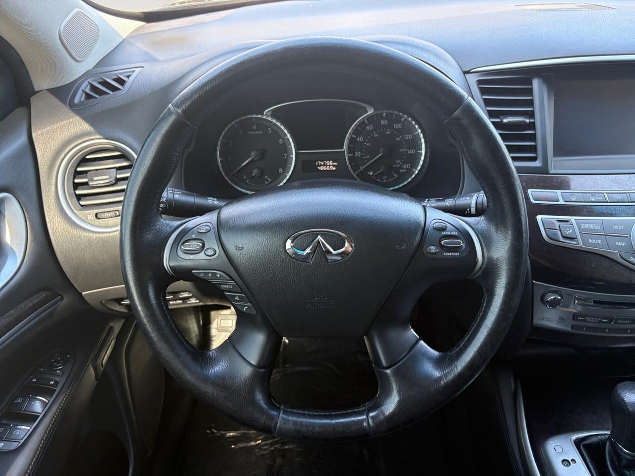 2015 INFINITI QX60 SUNROOF, DRIVE MODES, 3RD ROW SEATS, 2ND ROW DVS ENTERTAINMENT, HEATED SEATS, 360 BACKUP CAMERA, NAVIGATION, PUSH BUTTON START, LOW MILES, RIDE IN ELEGENCE IN THIS INFINITI! Virginia Beach VA