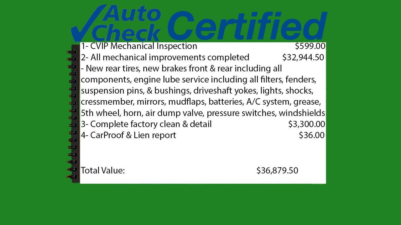 2015 International 5900 Tridrive Tractor Sleeper Heavy Spec Red Deer AB