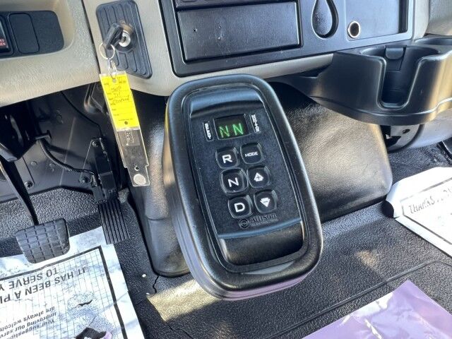 2015 International WorkStar 4700 SBA 24' Steel Flatbed Truck with 5,000 capacity Truck Mounted Forkli Homestead FL