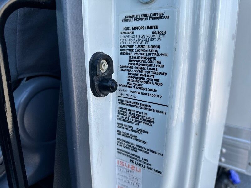 2015 Isuzu NPR Diesel 16' Box Truck Collinsville OK