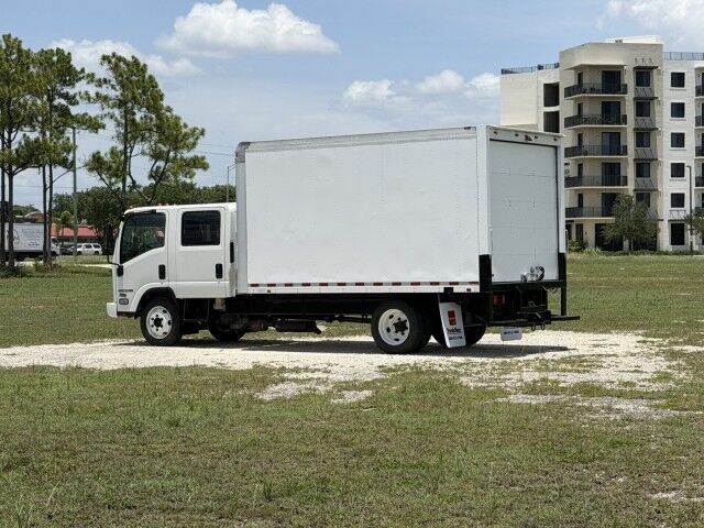2015 Isuzu NPR-HD Crew Cab GAS 14' Dry Box Truck