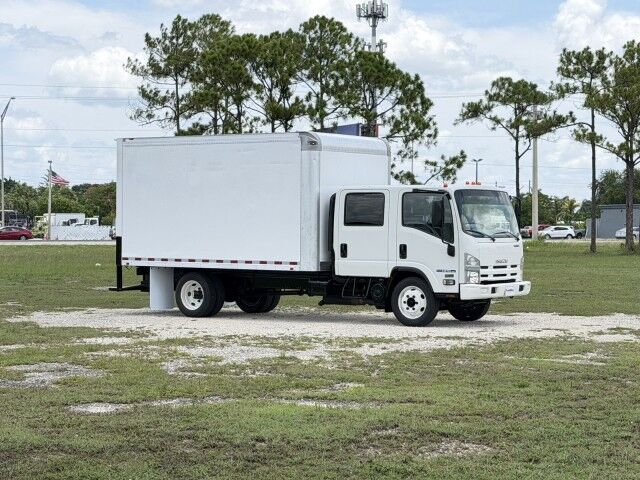 2015 Isuzu NPR-HD Crew Cab GAS 14' Dry Box Truck