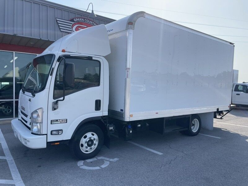 2015 Isuzu NPR HD Diesel 16' Box Truck IBT PWL Collinsville OK