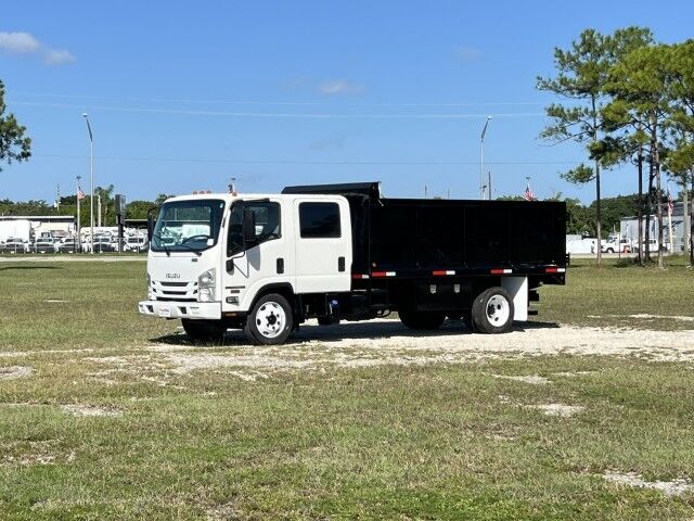 2015 Isuzu NPR-XD Crew Cab 14&apos; Steel Dump Truck