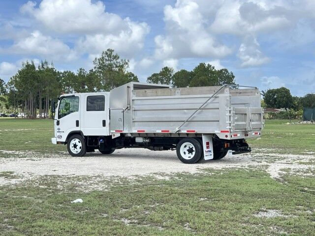 2015 Isuzu NQR Crew Cab 14&apos; Aluminum Landscape Dump Truck Homestead FL