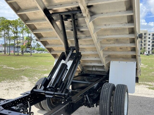 2015 Isuzu NQR Crew Cab 14&apos; Aluminum Landscape Dump Truck Homestead FL